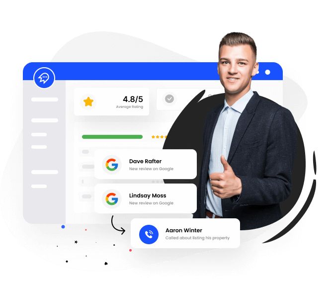 Real estate agent review software